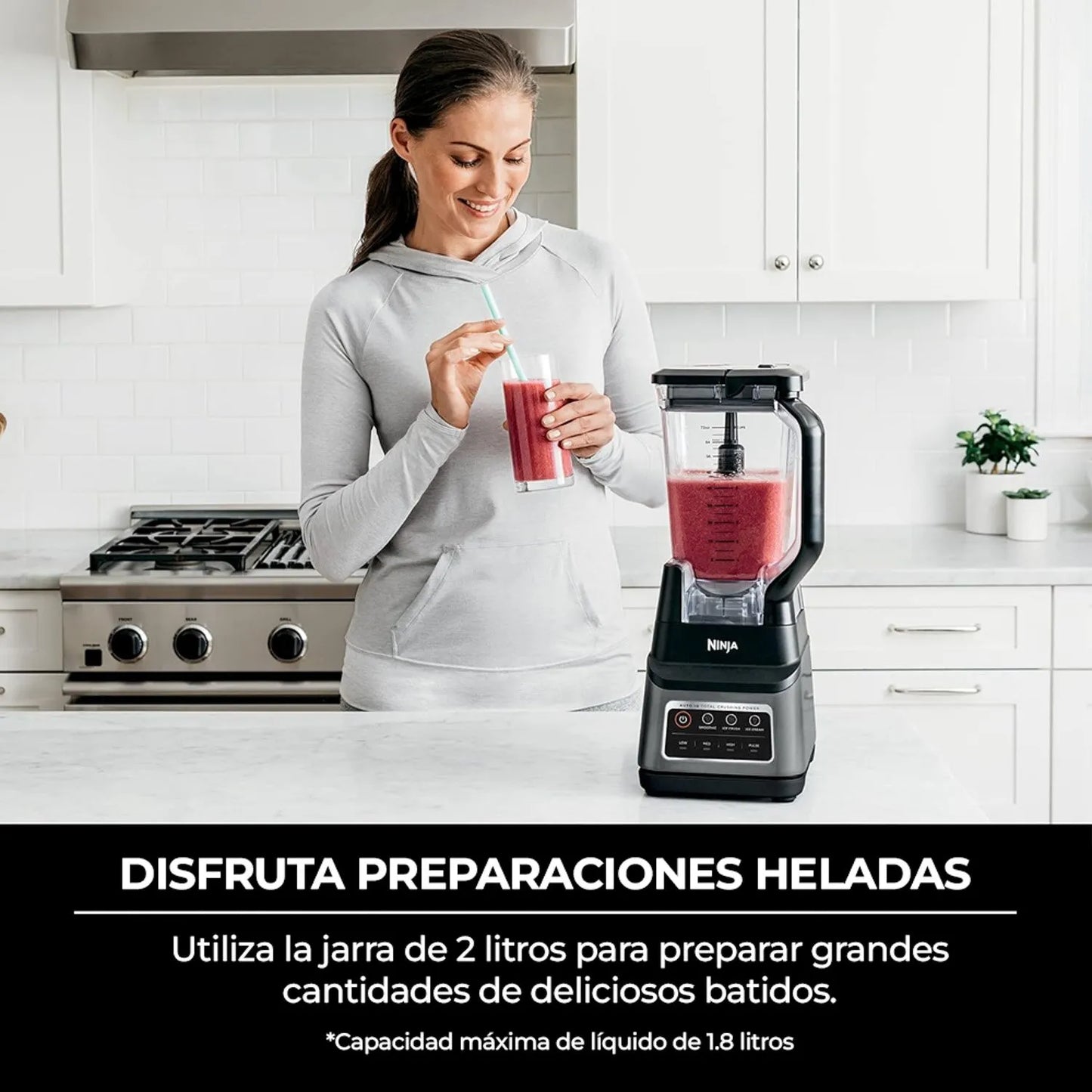 NINJA - Licuadora Ninja Profesional Plus 1400 W