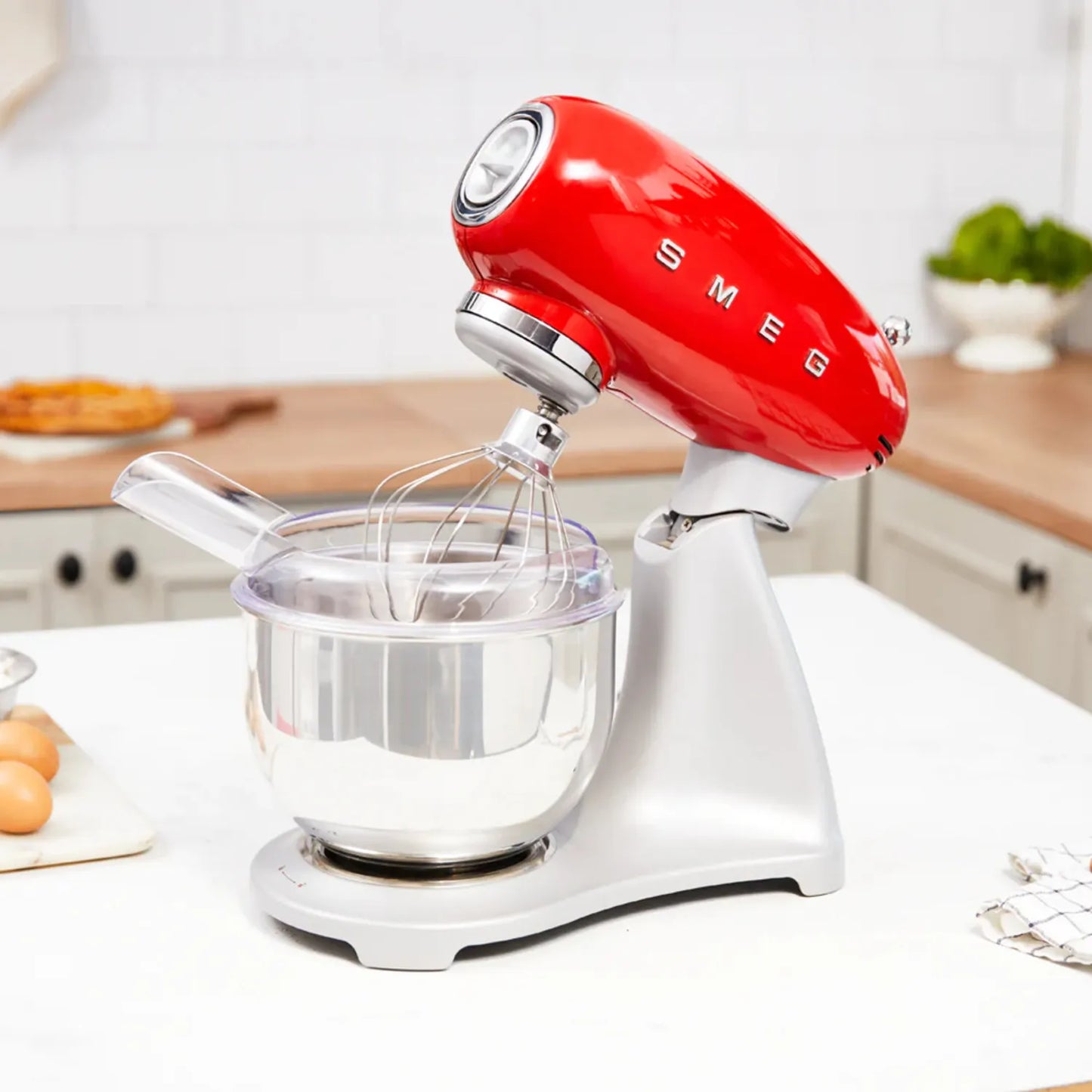 SMEG Batidora Smeg Stand Mixer Rojo