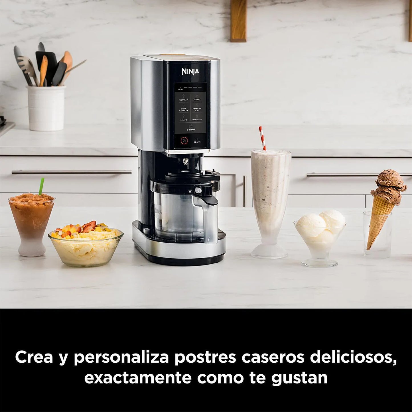 Ninja Máquina de Helado 1.4 l Negro NC300EU