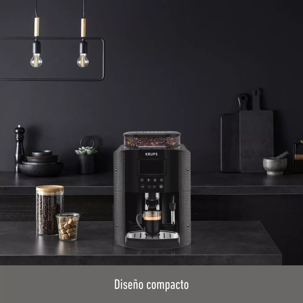Krups Cafetera Espresso Full Auto Display EA815070 Negro