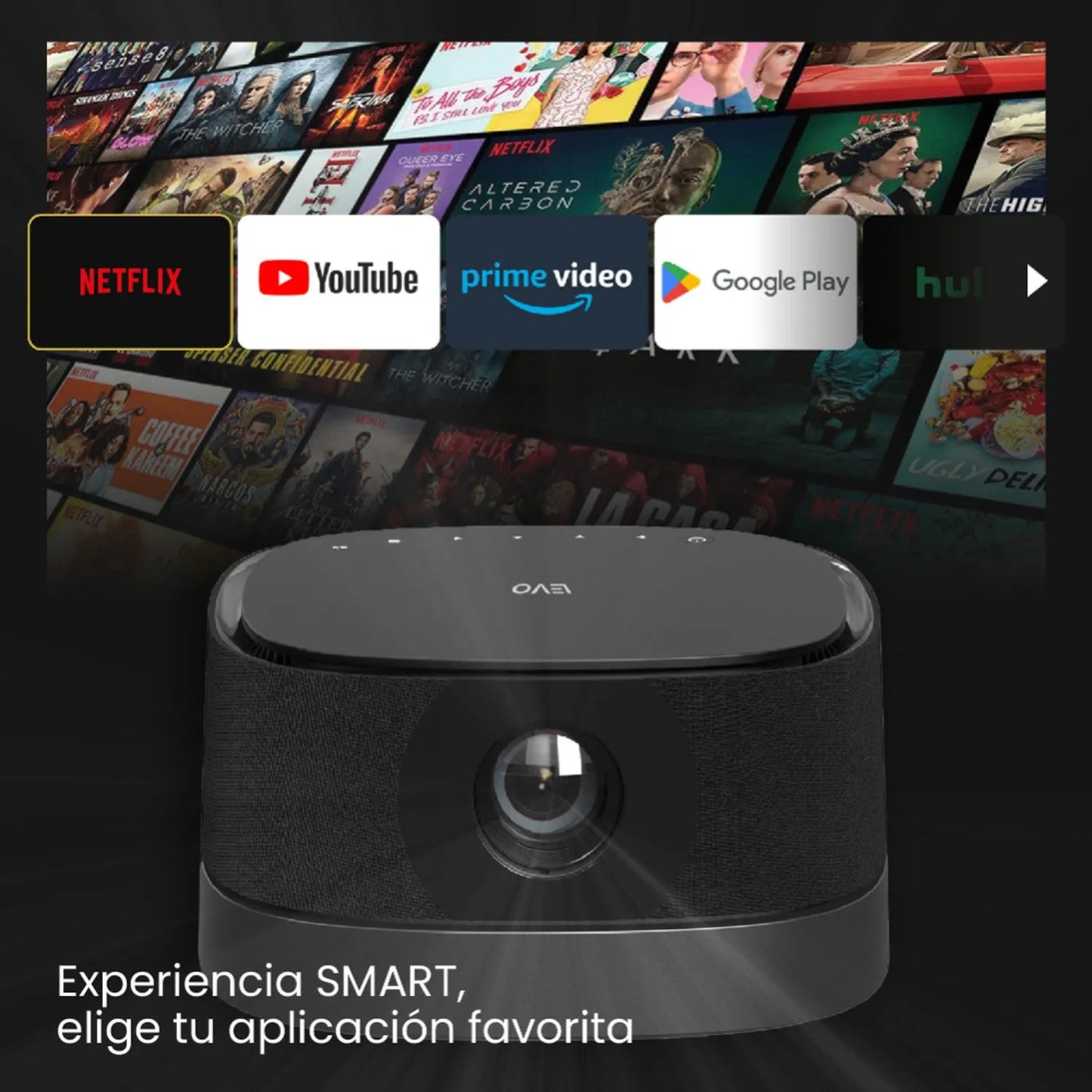 LEVO I Proyector Smart Inalámbrico Lumix