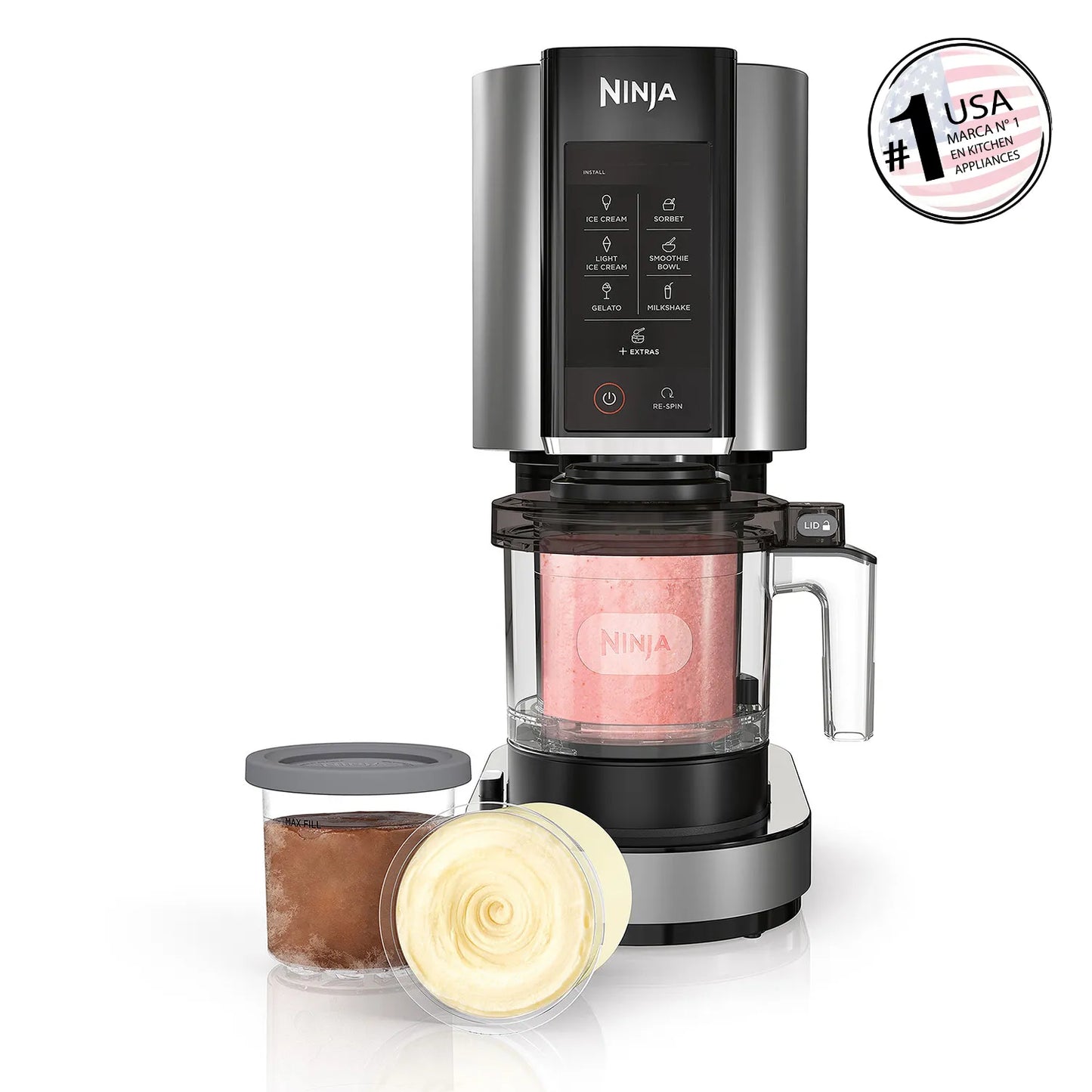 Ninja Máquina de Helado 1.4 l Negro NC300EU